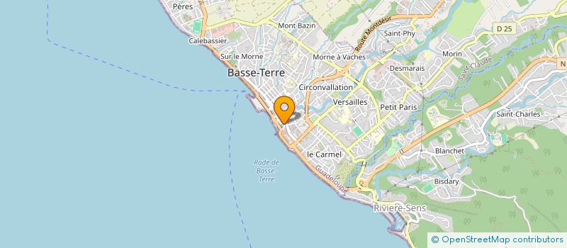 localisation de l'entreprise HUBICO à BASSE-TERRE