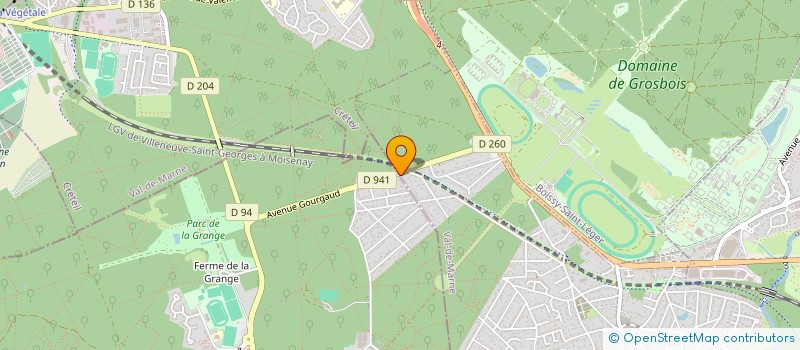 localisation de l'entreprise HUBIMMOBILIER  VILLECRESNES