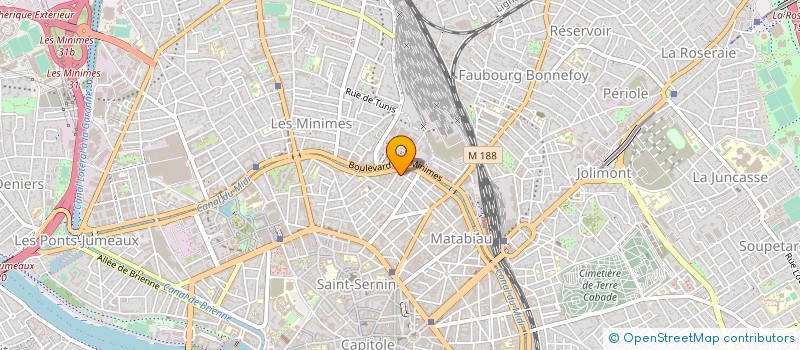 localisation de l'entreprise HUBIQUIT à TOULOUSE