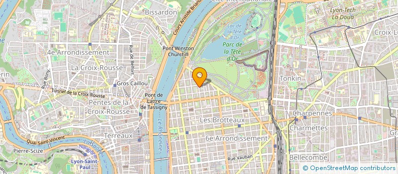 localisation de l'entreprise HUBLAU  LYON