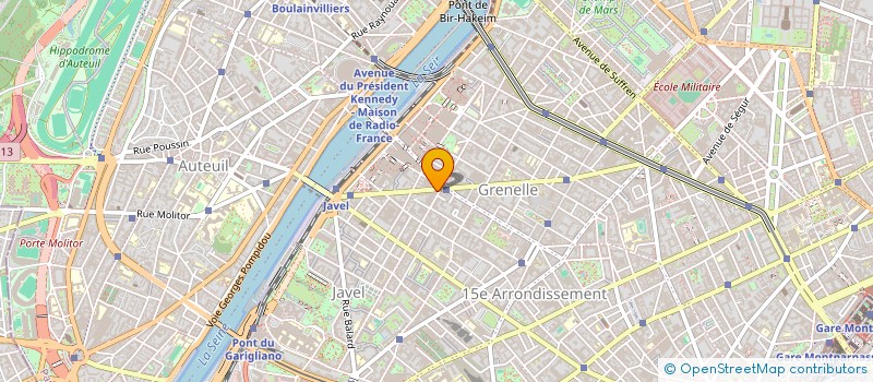 localisation de l'entreprise HUBLO à PARIS