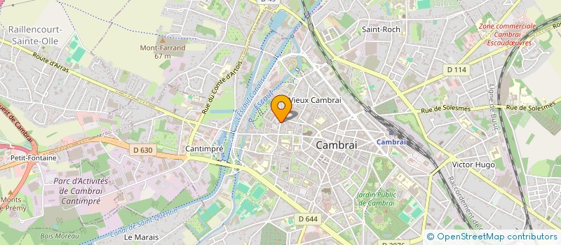 localisation de l'entreprise HUBPULSE  CAMBRAI