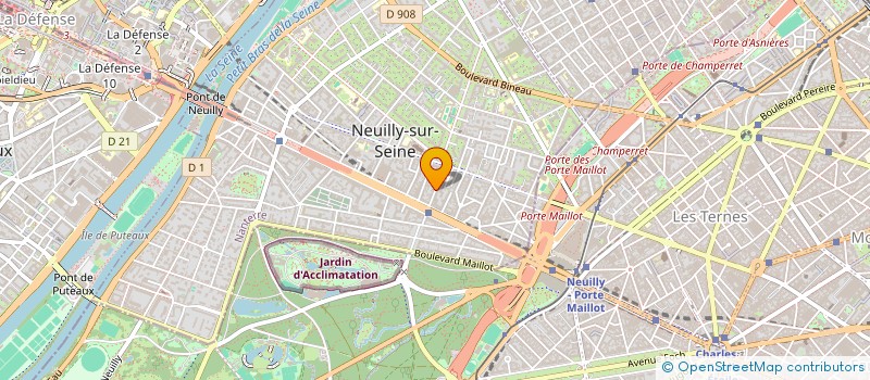 localisation de l'entreprise HUBSKILLS à NEUILLY-SUR-SEINE