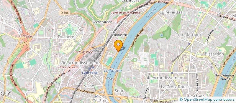 localisation de l'entreprise HUBUCA  LYON