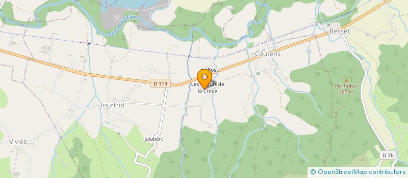 localisation de l'entreprise HUC & COMPAGNIE à COUTENS