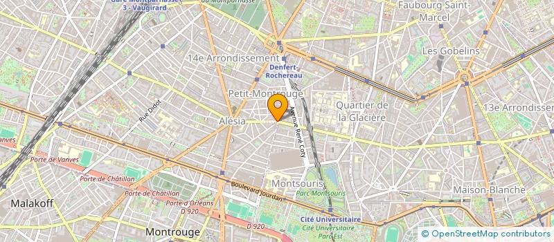 localisation de l'entreprise HUC IMMOBILIER  PARIS