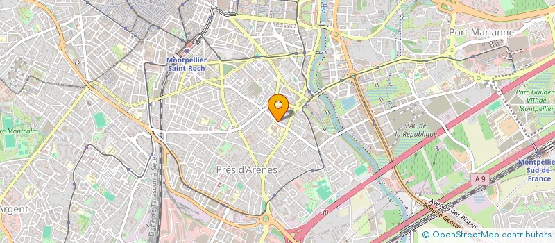 localisation de l'entreprise HUCA'S à MONTPELLIER