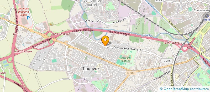 localisation de l'entreprise HUCAIS PACKING ARTS EUROPE  TINQUEUX