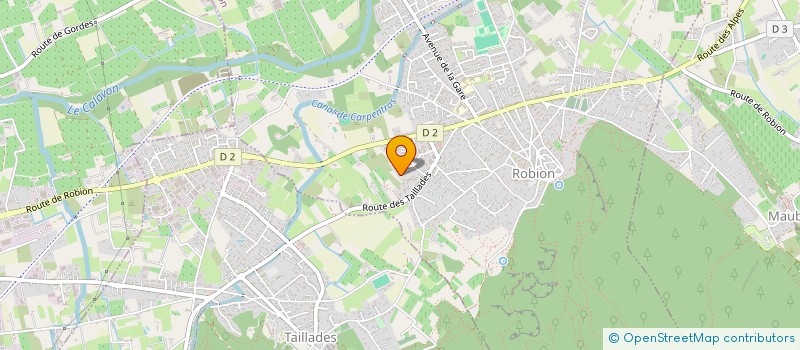 localisation de l'entreprise HUCAJUMA  ROBION