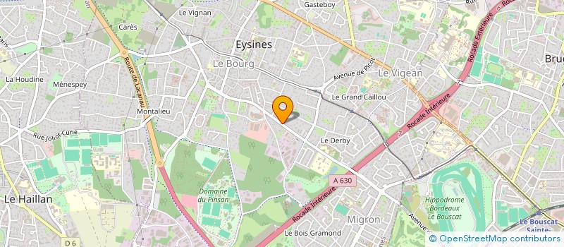 localisation de l'entreprise HUCAREY  EYSINES