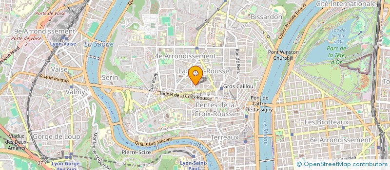 localisation de l'entreprise HUCE à LYON