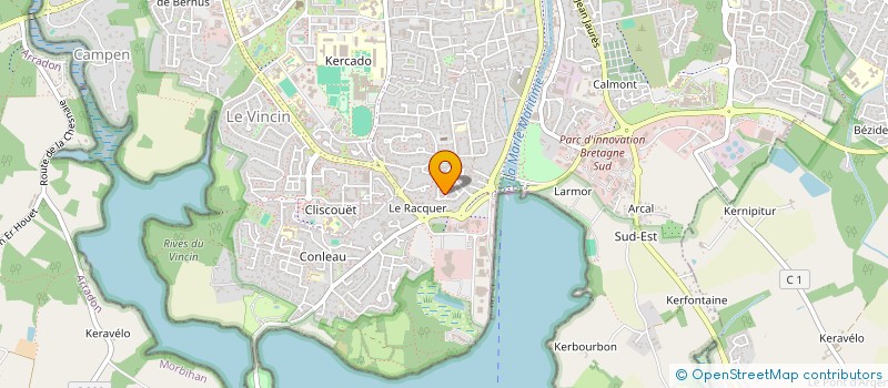 localisation de l'entreprise HUCEMA à VANNES