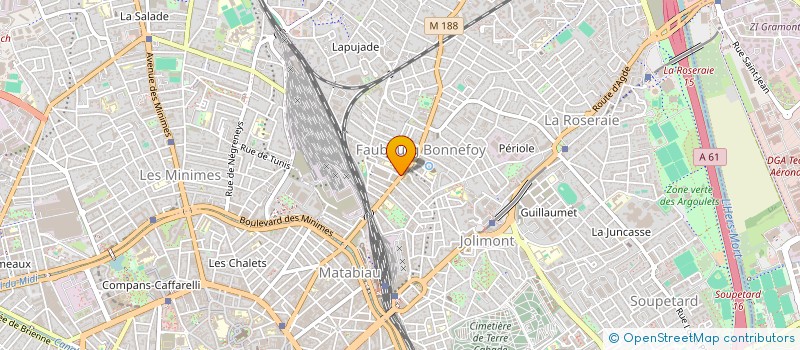 localisation de l'entreprise HUCHA à TOULOUSE