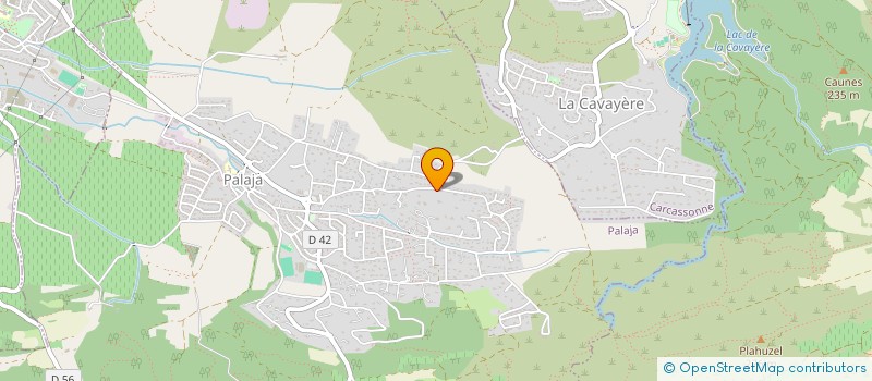 localisation de l'entreprise HUCHEAUX  PALAJA