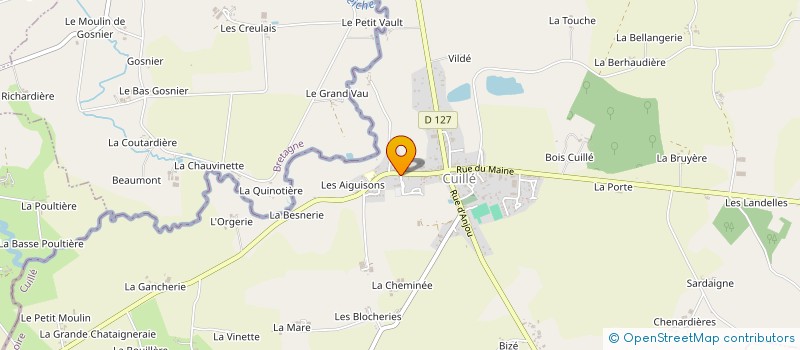 localisation de l'entreprise HUCHET MAINTENANCE INDUSTRIELLE  SAINT-POIX