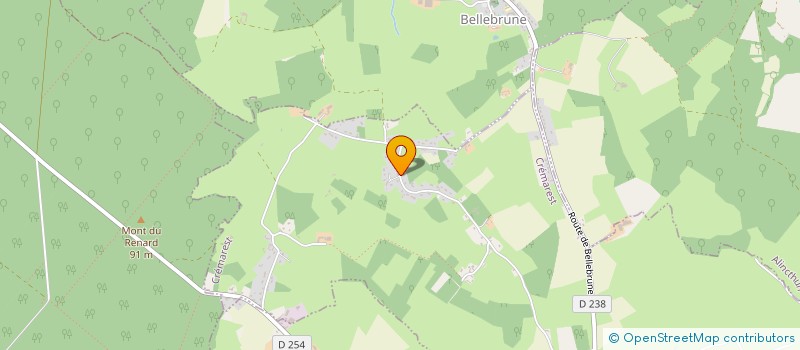 localisation de l'entreprise HUCHIN VINCENT  CREMAREST