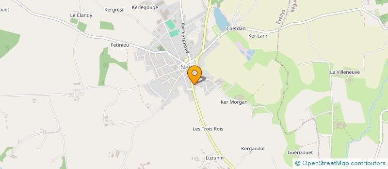 localisation de l'entreprise HUCHON WILLIAM  MOREAC