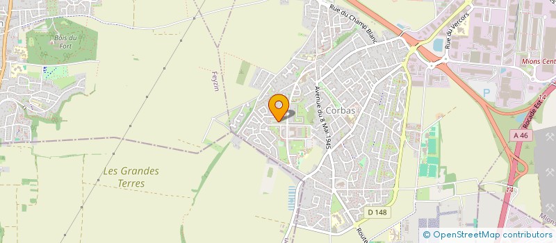 localisation de l'entreprise HUCOP  L'HUMAIN AU C UR DE NOS PREOCCUPATIONS à CORBAS