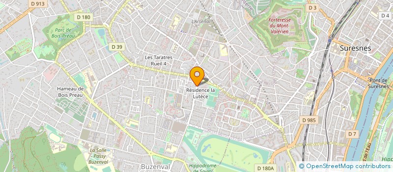 localisation de l'entreprise HUCORNE SECURITE à RUEIL-MALMAISON