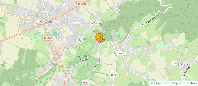 localisation de l'entreprise HUDA & CO  BALLAISON