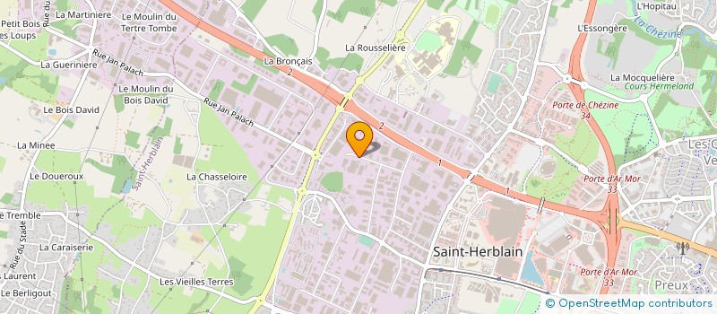 localisation de l'entreprise HUDDLE CORP à SAINT-HERBLAIN