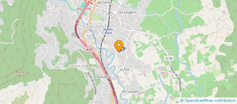 localisation de l'entreprise HUDIS  BRIVE-LA-GAILLARDE