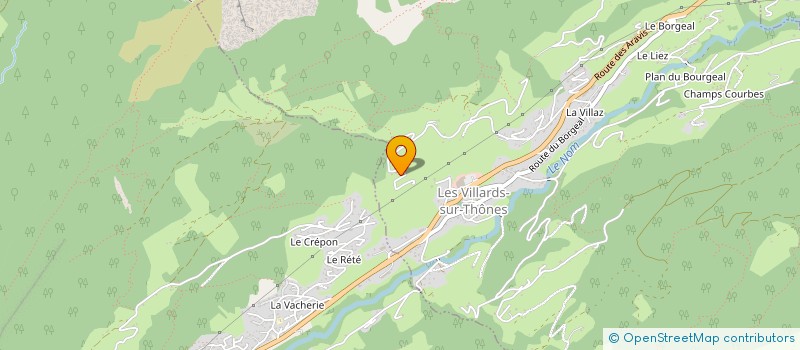 localisation de l'entreprise HUDRY FLORENT ET MONIQUE  THONES
