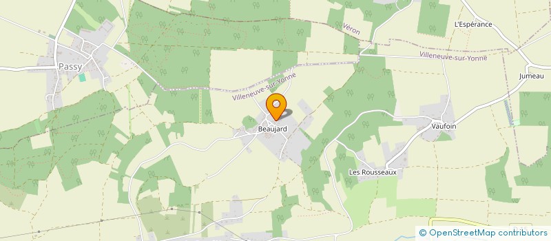 localisation de l'entreprise HUDSON CONSEIL  VILLENEUVE-SUR-YONNE