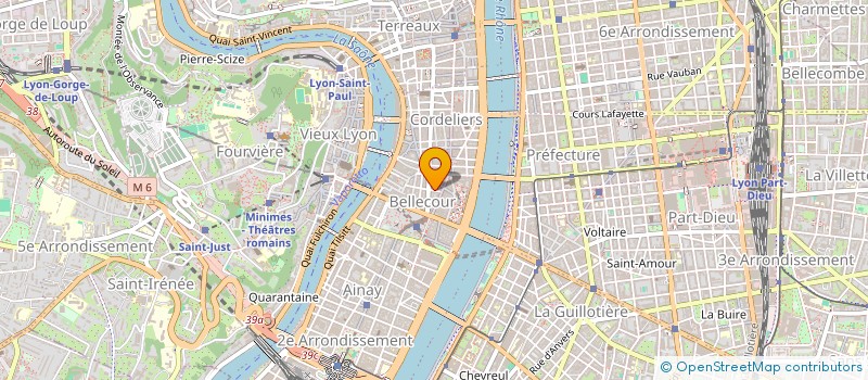 localisation de l'entreprise HUDSON RENDEMENT 4  LYON