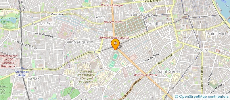 localisation de l'entreprise HUE MORADAS  BORDEAUX