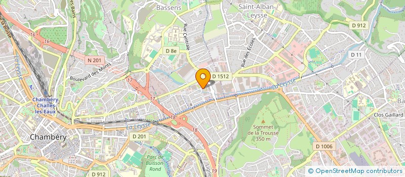 localisation de l'entreprise HUEBER DEVELOPPEMENT  BASSENS