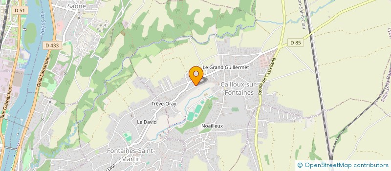 localisation de l'entreprise HUEL IMMO  SAINT-ALBAN-LEYSSE