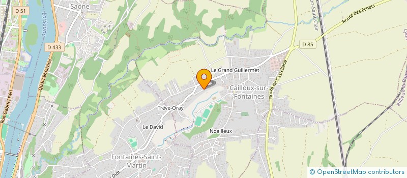 localisation de l'entreprise HUEL RESIDENCE  SAINT-ALBAN-LEYSSE