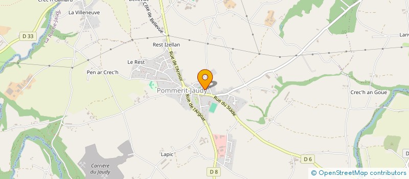 localisation de l'entreprise HUET  LA ROCHE-JAUDY