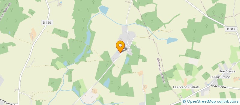 localisation de l'entreprise HUET à AILLANT-SUR-MILLERON