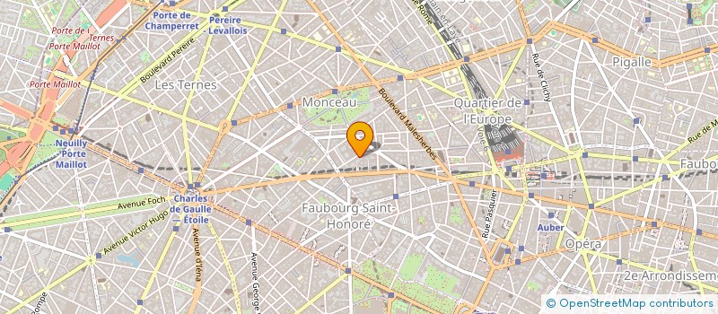 localisation de l'entreprise HUET & ASSOCIES  PARIS