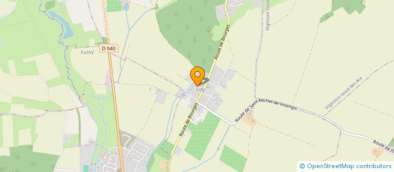 localisation de l'entreprise HUET IMMO 18  PIGNY