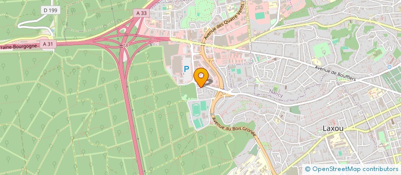 localisation de l'entreprise HUET PARACHINI  MALZEVILLE