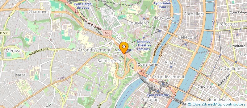 localisation de l'entreprise HUEZA  LYON