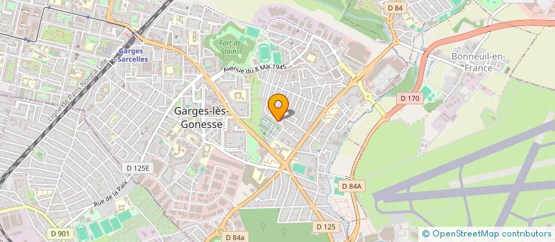 localisation de l'entreprise HUG à GARGES-LES-GONESSE