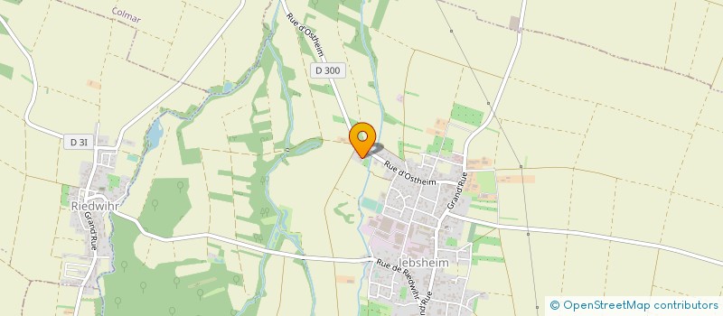 localisation de l'entreprise HUG ARROSAGE AUTOMATISE  JEBSHEIM