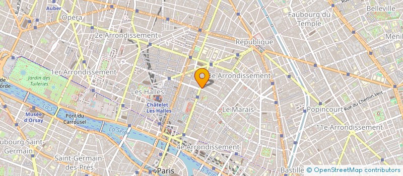 localisation de l'entreprise HUG JEAN HEURTIER BERNARD MABIRE ALAIN à PARIS