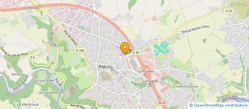 localisation de l'entreprise HUGABISAX  PLERIN