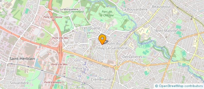 localisation de l'entreprise HUGALEX PLUS  SAINT-HERBLAIN