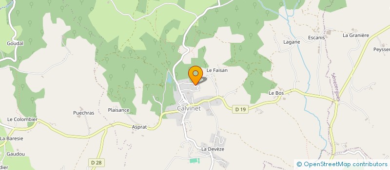 localisation de l'entreprise HUGANAX à PUYCAPEL