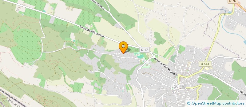 localisation de l'entreprise HUGASMAR  EGUILLES