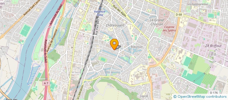 localisation de l'entreprise HUGAUTOPIA à VALENCE