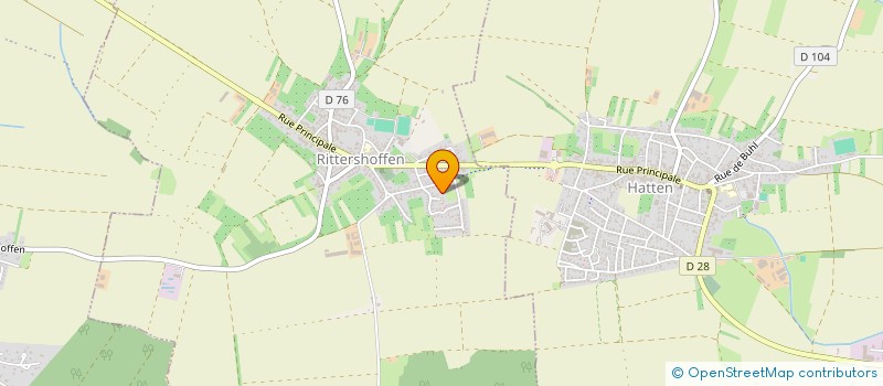 localisation de l'entreprise HUGE  RITTERSHOFFEN