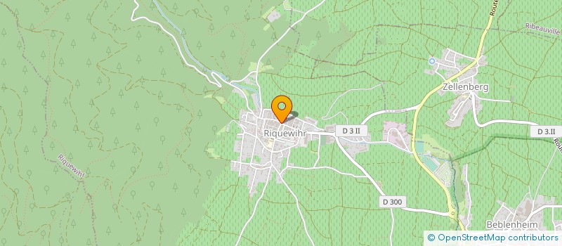 localisation de l'entreprise HUGEL ET FILS SA à RIQUEWIHR