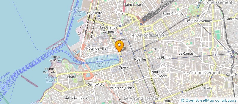 localisation de l'entreprise HUGEN HOLDING à MARSEILLE